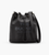 The Leather Large Bucket blk